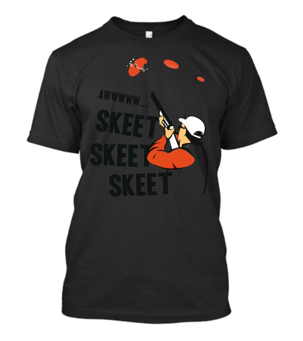 Awwwww Skeet Skeet Skeet Clay Shooting T-Shirt