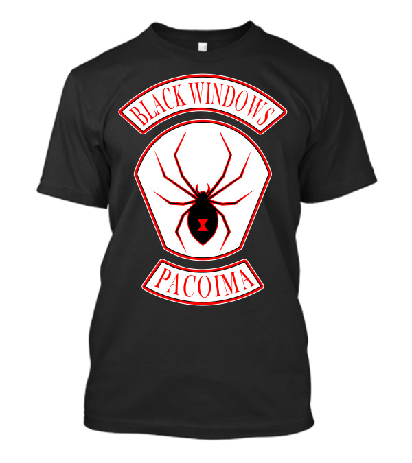 Every Which Way But Loose Black Widows Pacoima T-Shirt