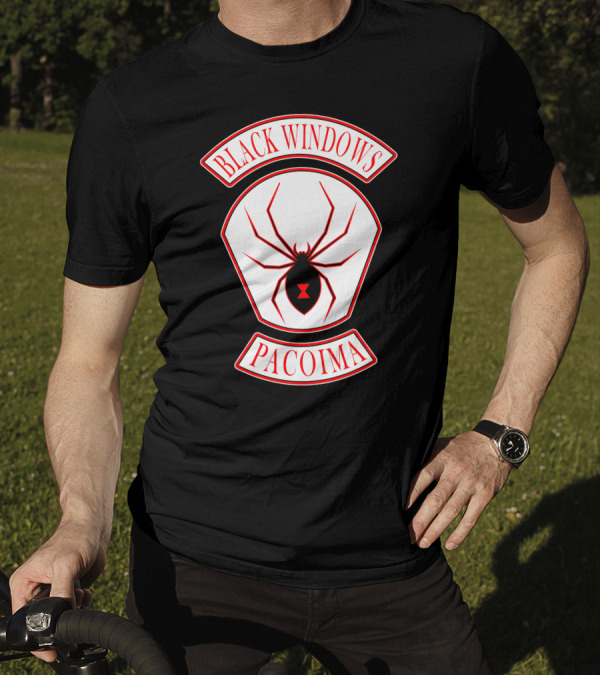 Every Which Way But Loose Black Widows Pacoima T-Shirt
