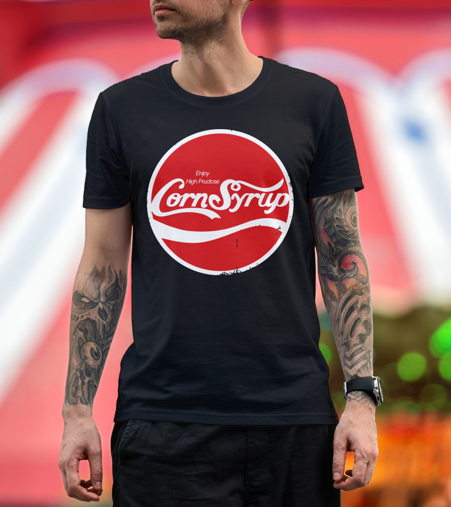 Enjoy High Fructose Corn Syrup Retro T-Shirt
