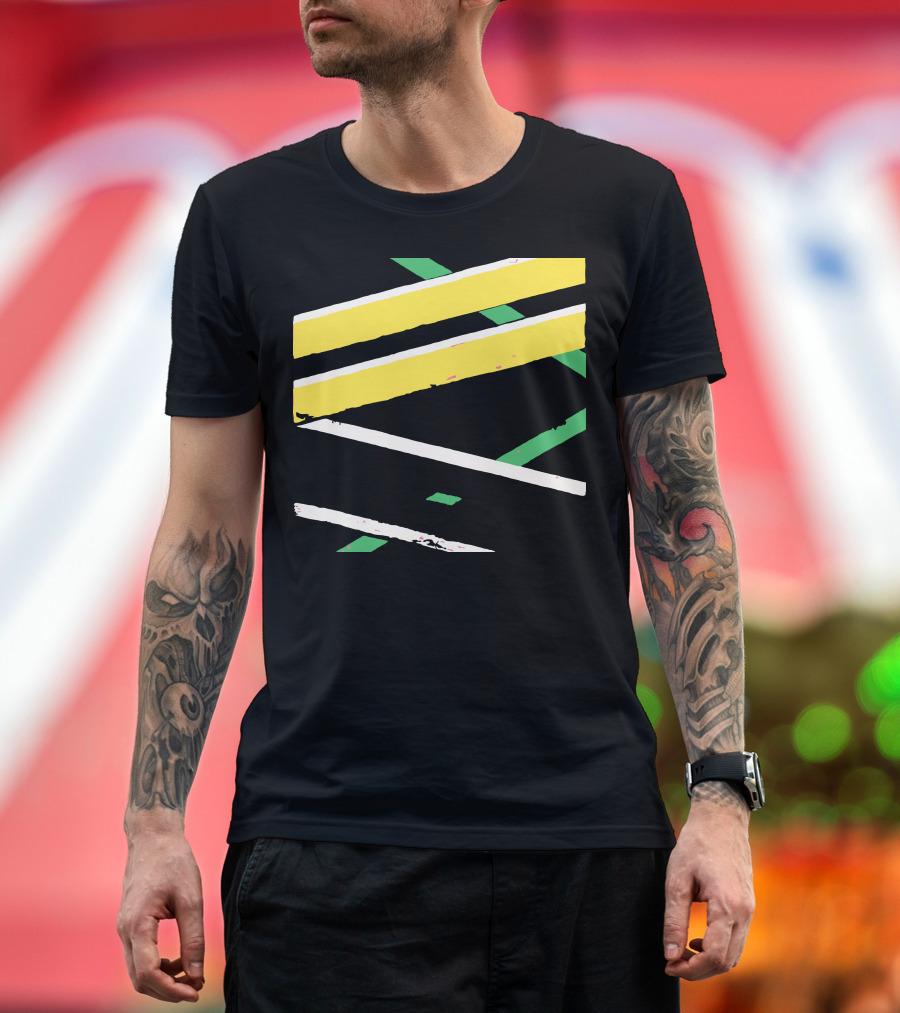 Hoverboard Back to the Future Special Edition Iconic Stripes T-Shirt
