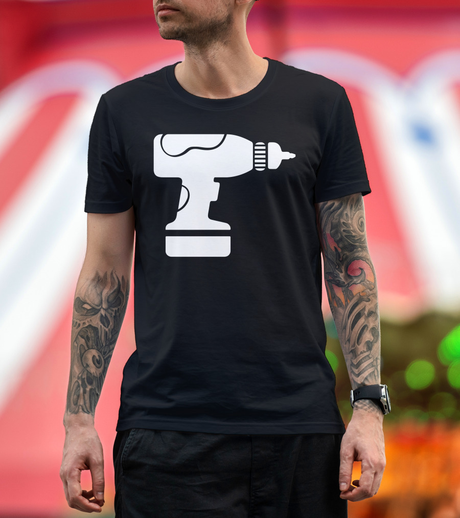 Cordless Papa Drill Power T-Shirt