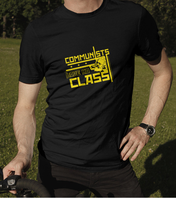COMMUNISTS HAVE NO CLASS Stalin Satire T-Shirt