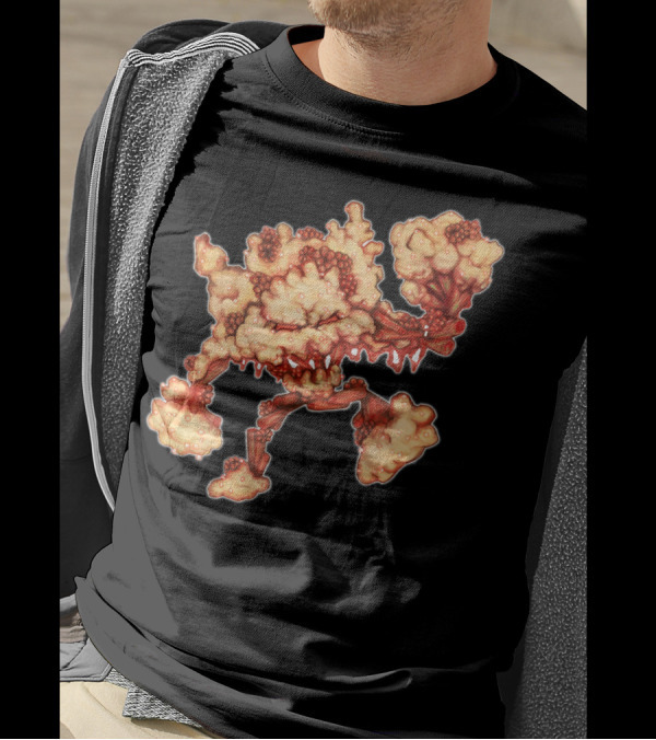 R For Raspberry And Rhubarb Crumbler Cloudy Treat Monster T-Shirt