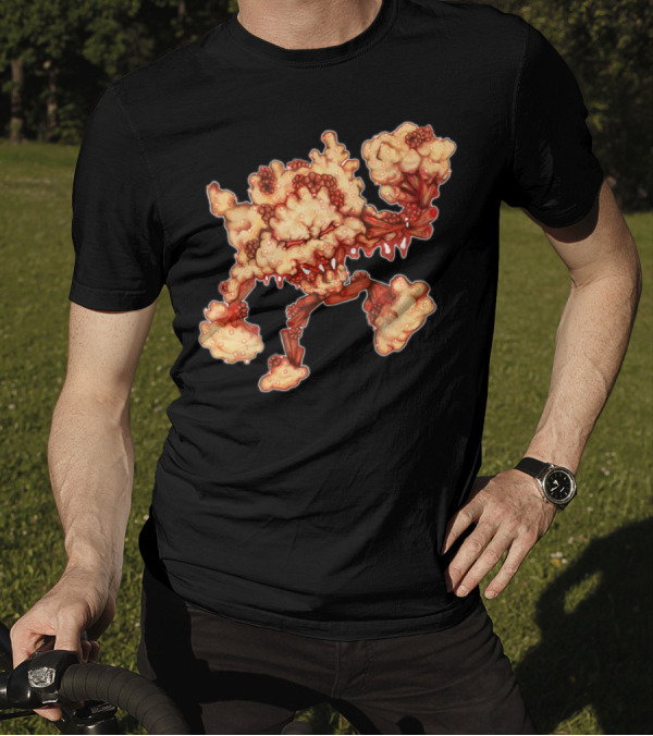 R For Raspberry And Rhubarb Crumbler Cloudy Treat Monster T-Shirt