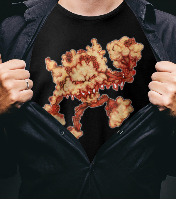 R For Raspberry And Rhubarb Crumbler Cloudy Treat Monster T-Shirt