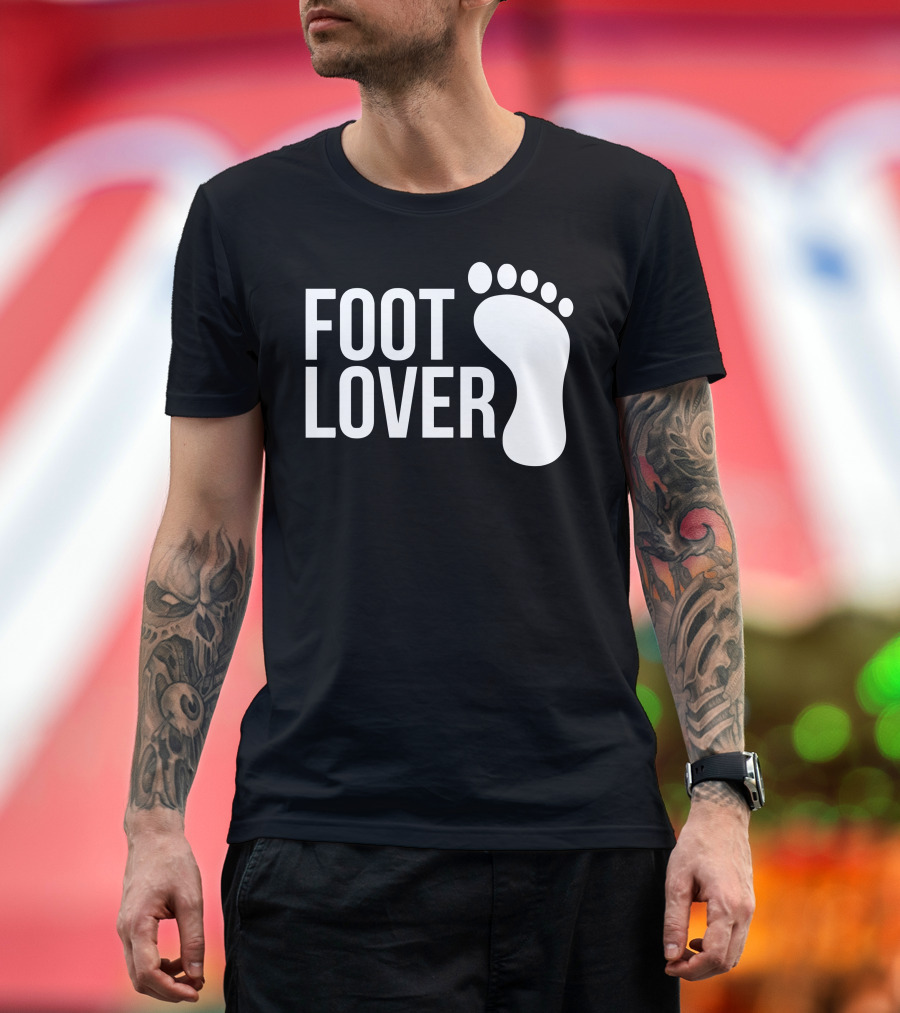 FOOT LOVER Footprint T-Shirt