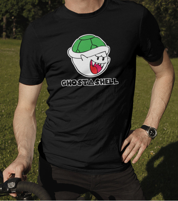 Ghost In The Shell Boo Koopa Crossover T-Shirt