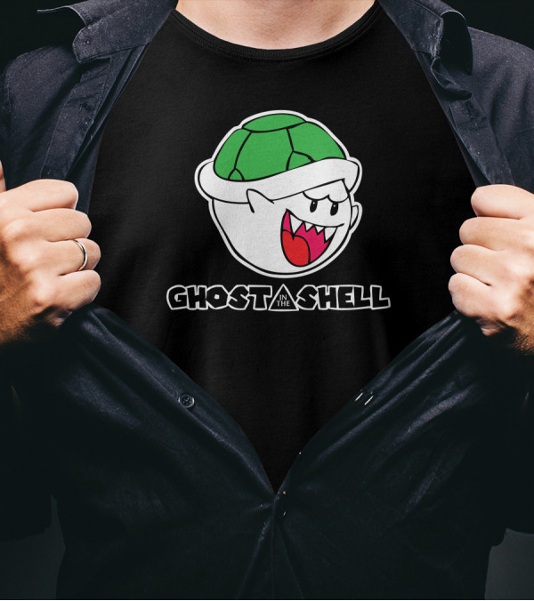Ghost In The Shell Boo Koopa Crossover T-Shirt