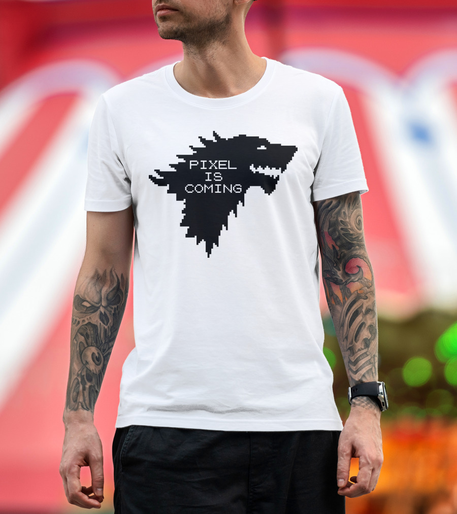 Pixel Is Coming Direwolf T-Shirt