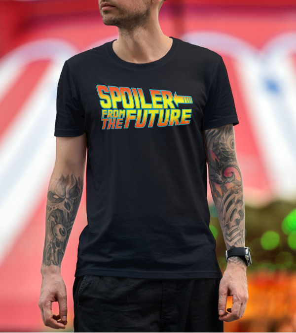 Premium T-Shirt: Spoiler From the Future Retro T-Shirt Spoiler From the Future Retro T-Shirt