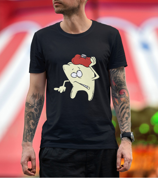 Premium T-Shirt: May The Floss Be with You Toothache Ice Pack T-Shirt May The Floss Be with You Toothache Ice Pack T-Shirt