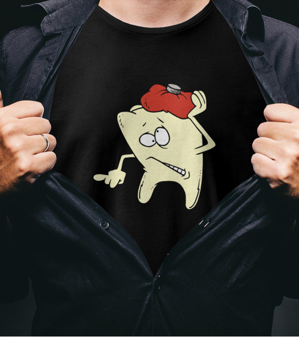 May The Floss Be With You Toothache Ice Pack T-Shirt