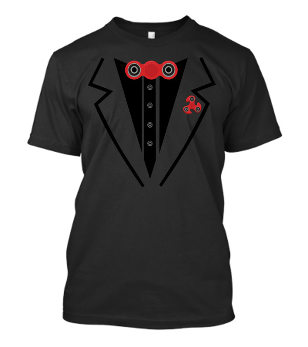 Fidget Spinner Tuxedo T-Shirt