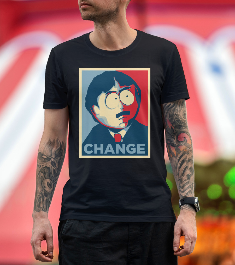 South Park Randy Marsh Change Poster Style TV Show T-Shirt