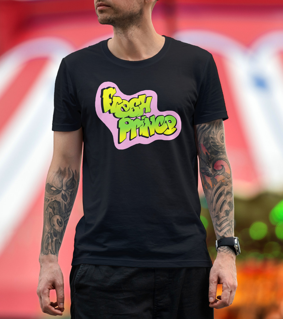 Fresh Prince Graffiti Logo 90s T-Shirt