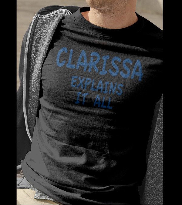 Clarissa Explains It All Retro 90s Nostalgia T-Shirt