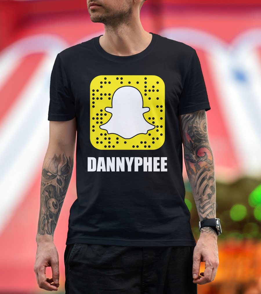 DANNY PHEE Snapchat Ghost T-Shirt