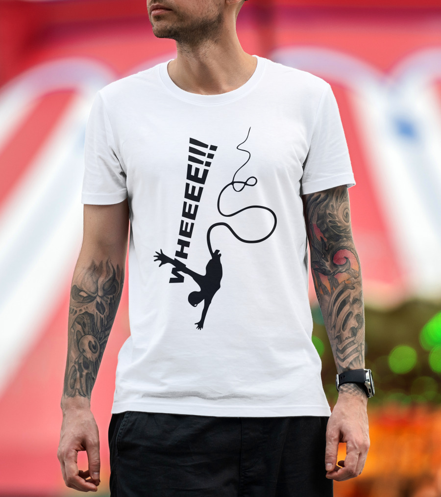 Bungee Jumping Wheeee Adventure T-Shirt