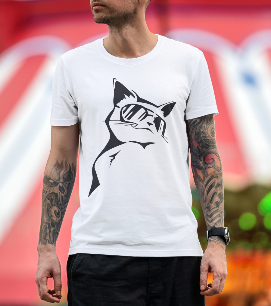 Cool Cat Shades Nature T-Shirt