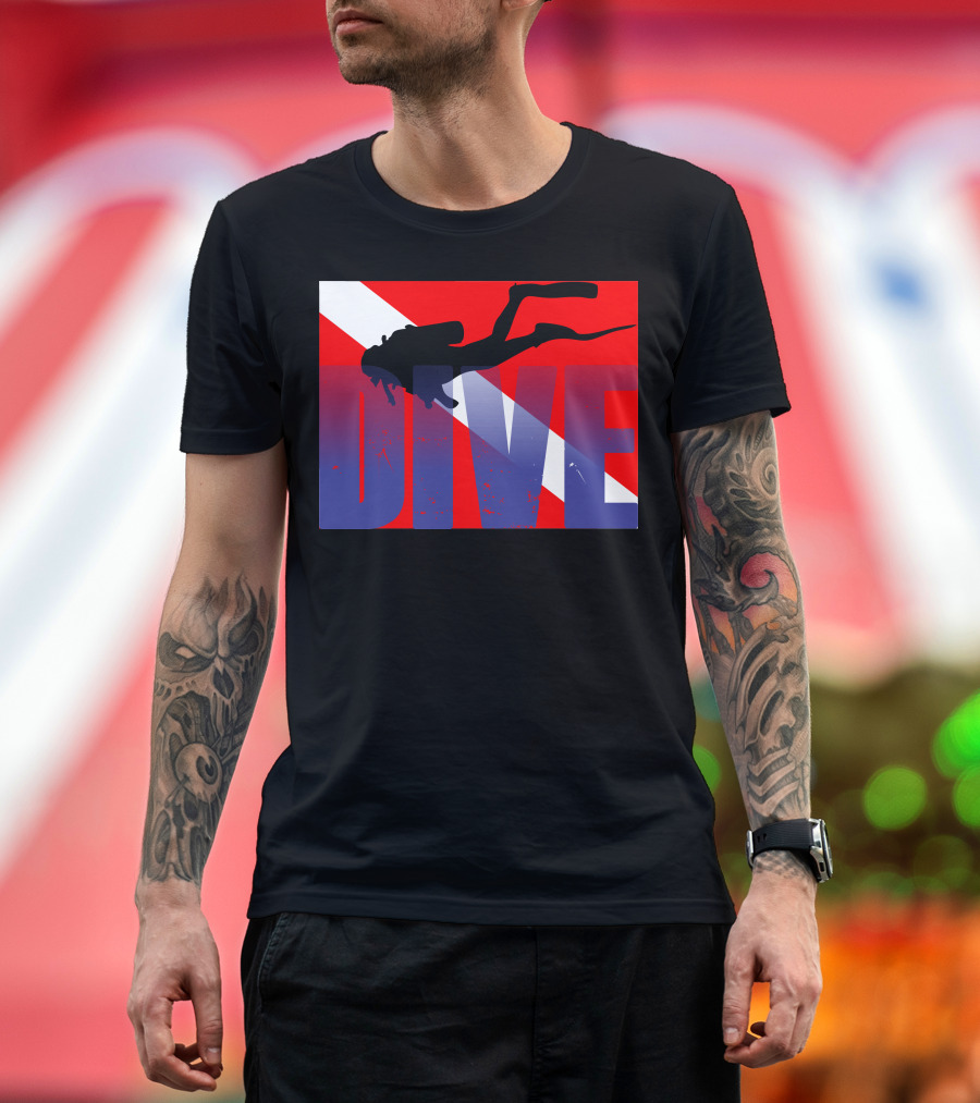 Dive Flag Scuba T-Shirt