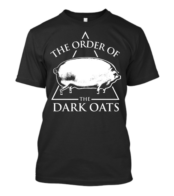 The Order Of The Dark Oats Pig Brother Triangular Emblem T-Shirt