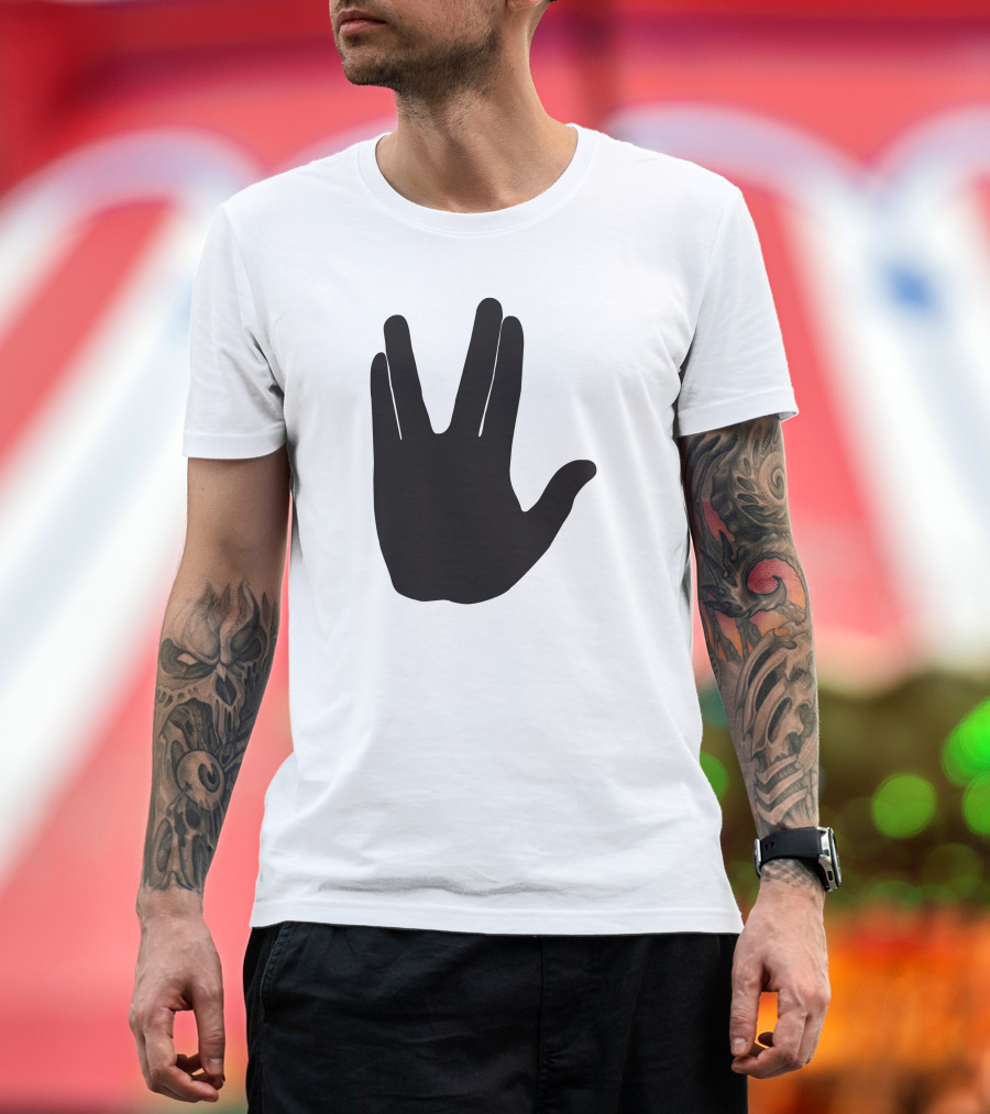 Llap Live Long And Prosper Vulcan Salute T-Shirt