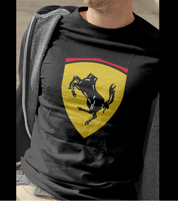 Scuderia Corleone Collaboration With Jay Hai Racing Shield Emblem T-Shirt