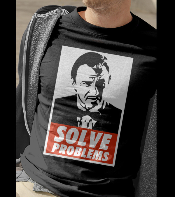 Solve Problems Iconic Character T-Shirt