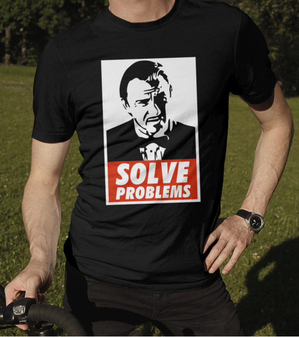 Solve Problems Iconic Character T-Shirt