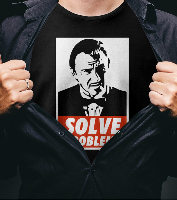 Solve Problems Iconic Character T-Shirt