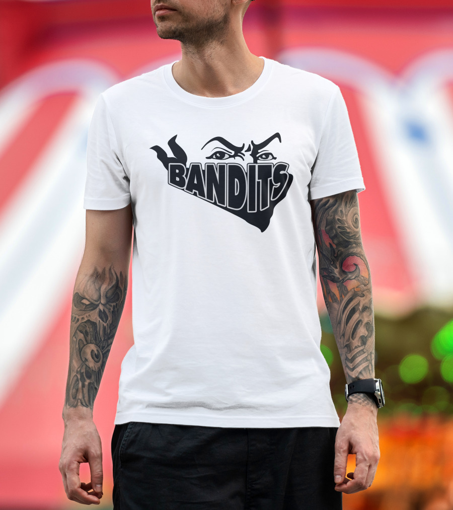 Bandits Masked Eyes Очки Вора T-Shirt