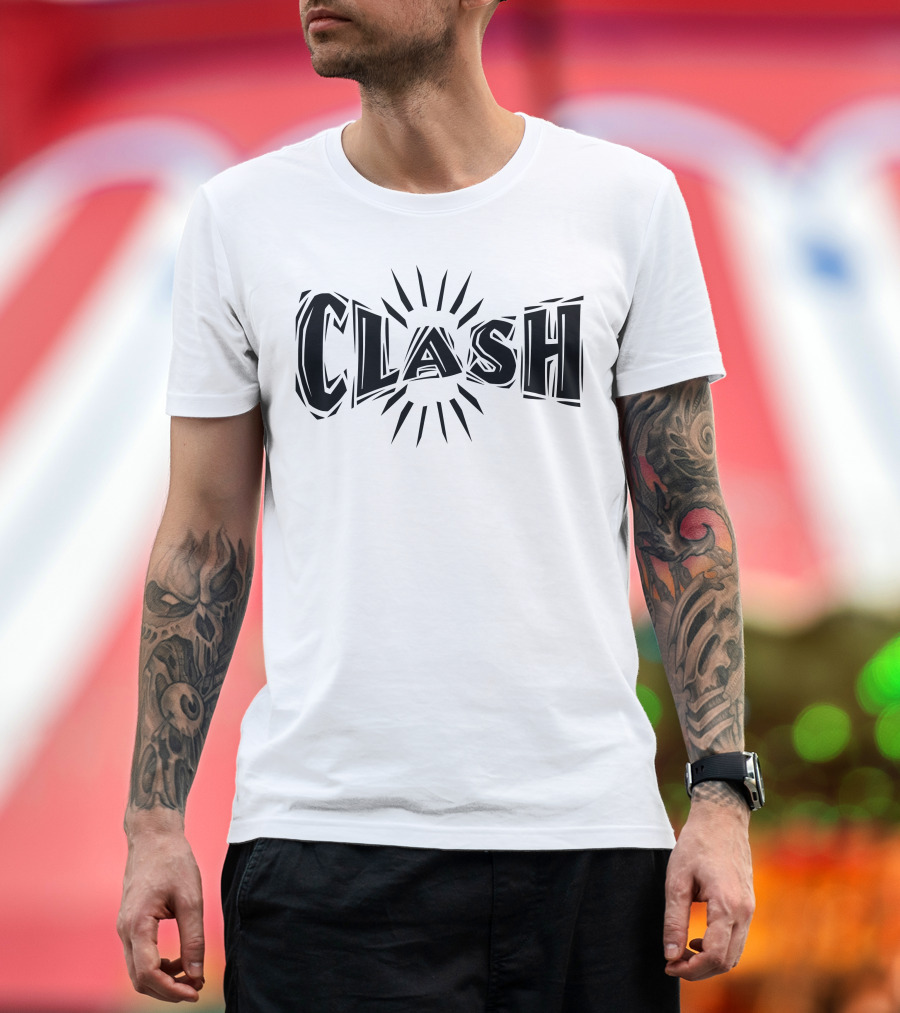 Clash Sparks Dynamic Burst T-Shirt