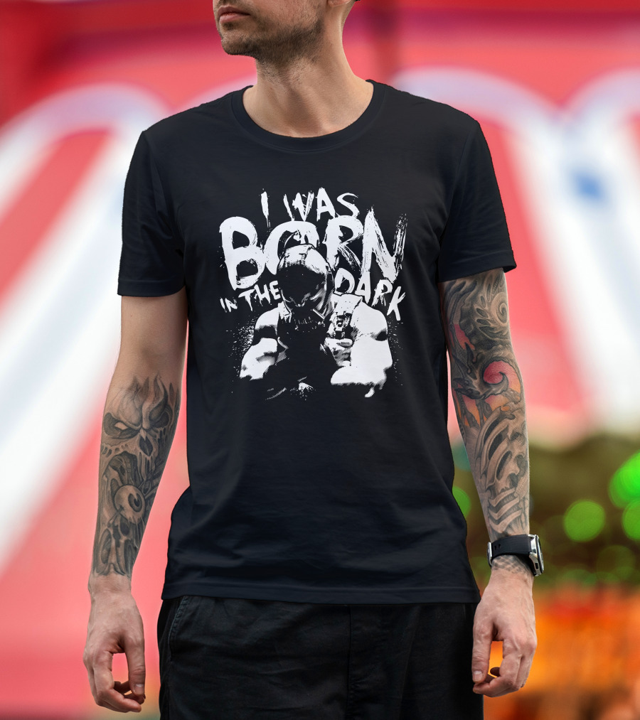 I Was Born In The Dark Bane Masked Villain T-Shirt