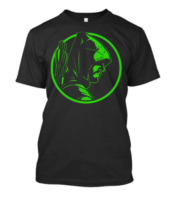 Green Hooded Archer I Will Not Fail This City T-Shirt