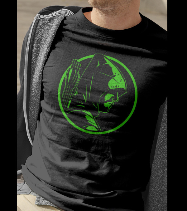 Green Hooded Archer I Will Not Fail This City T-Shirt