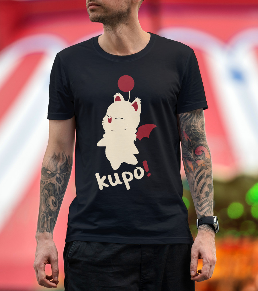 Kupo Moogle Final Fantasy Character Cute T-Shirt