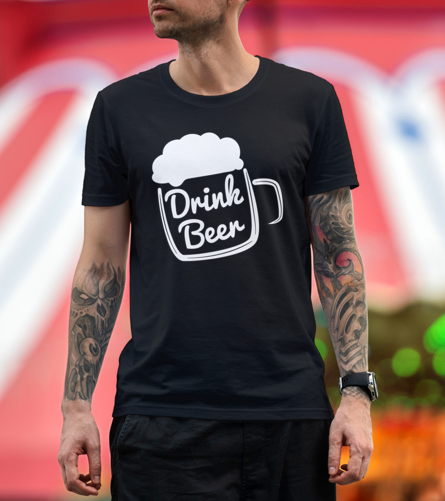 Cool Drink Beer Mug T-Shirt