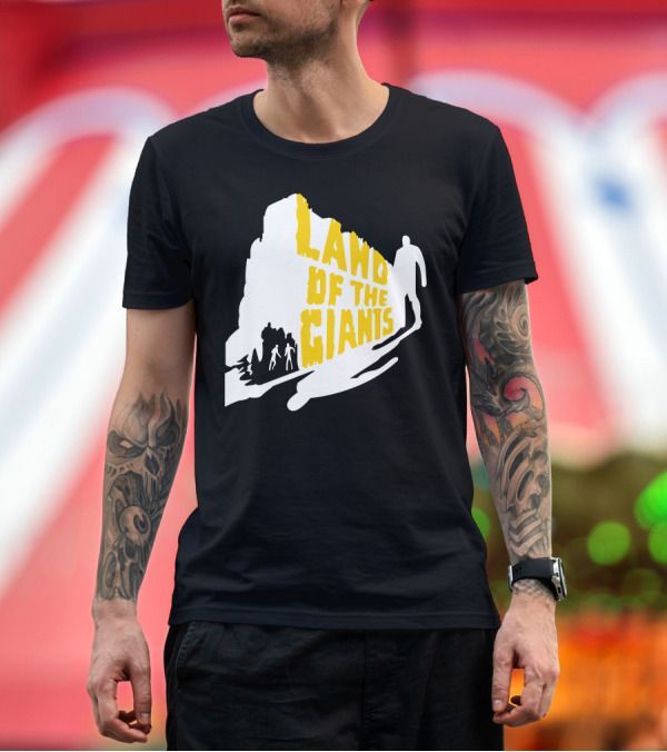 Premium T-Shirt: Land of the Giants Science Fiction Adventure T-Shirt Land of the Giants Science Fiction Adventure T-Shirt