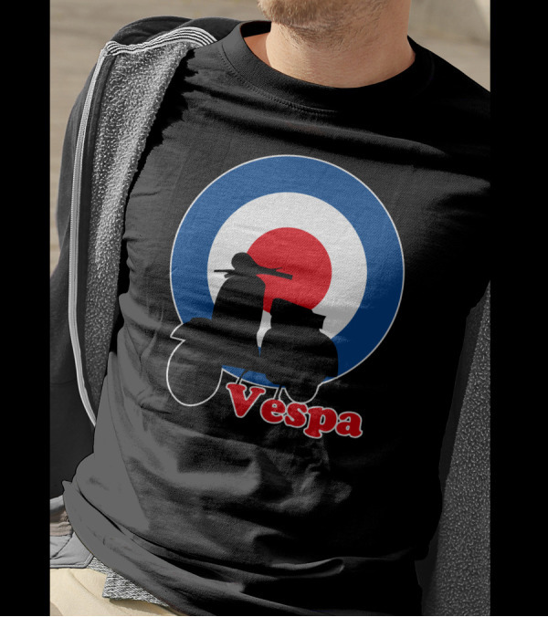 Mod Target Vespa Scooter T-Shirt