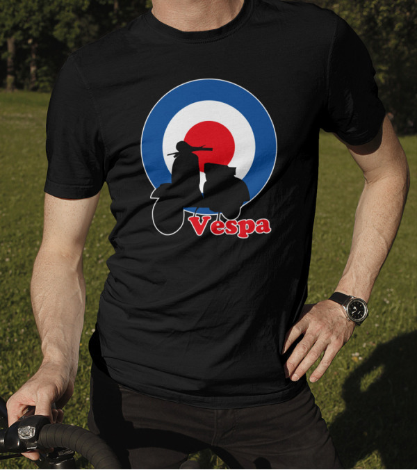 Mod Target Vespa Scooter T-Shirt