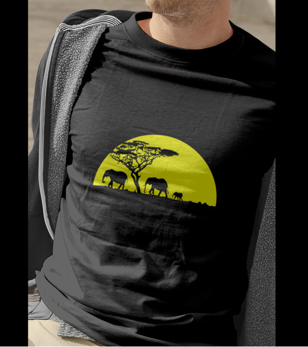 AT AT Safari Silhouette Far From Home T-Shirt