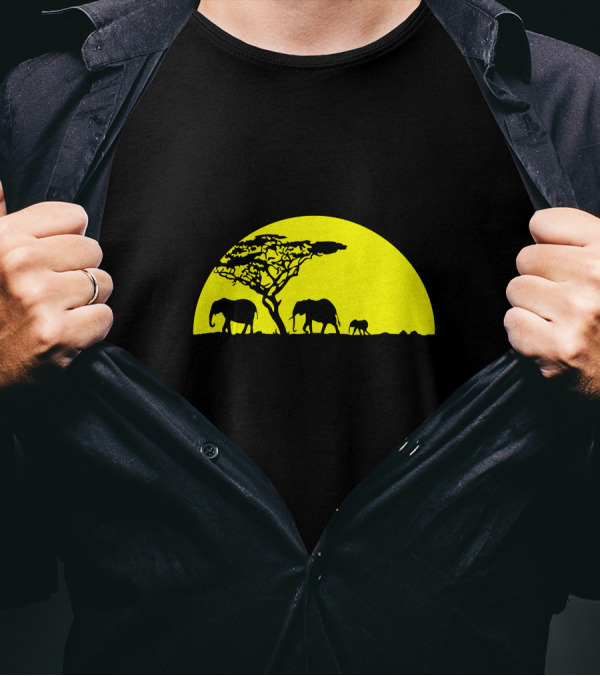 AT AT Safari Silhouette Far From Home T-Shirt