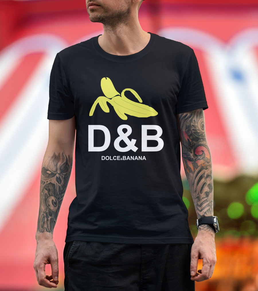 D&B Dolce Banana Funny Mens T-Shirt