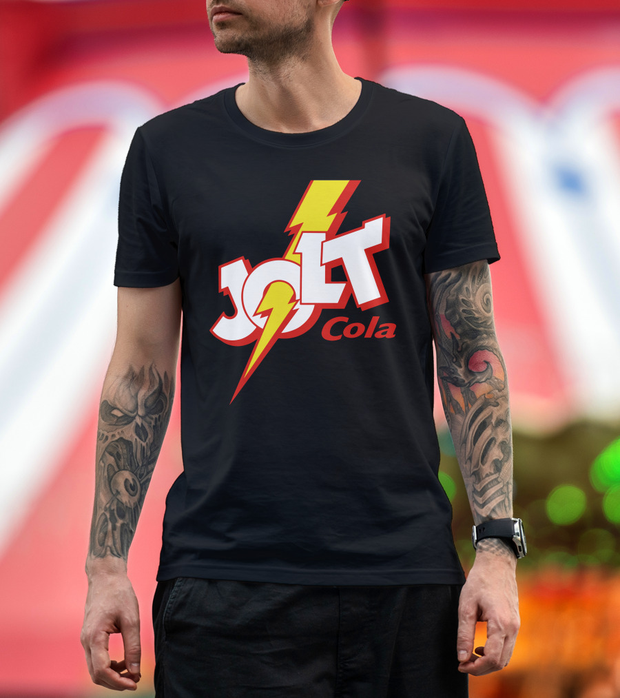 Jolt Cola Lightning Logo Retro Beverage Classic T-Shirt