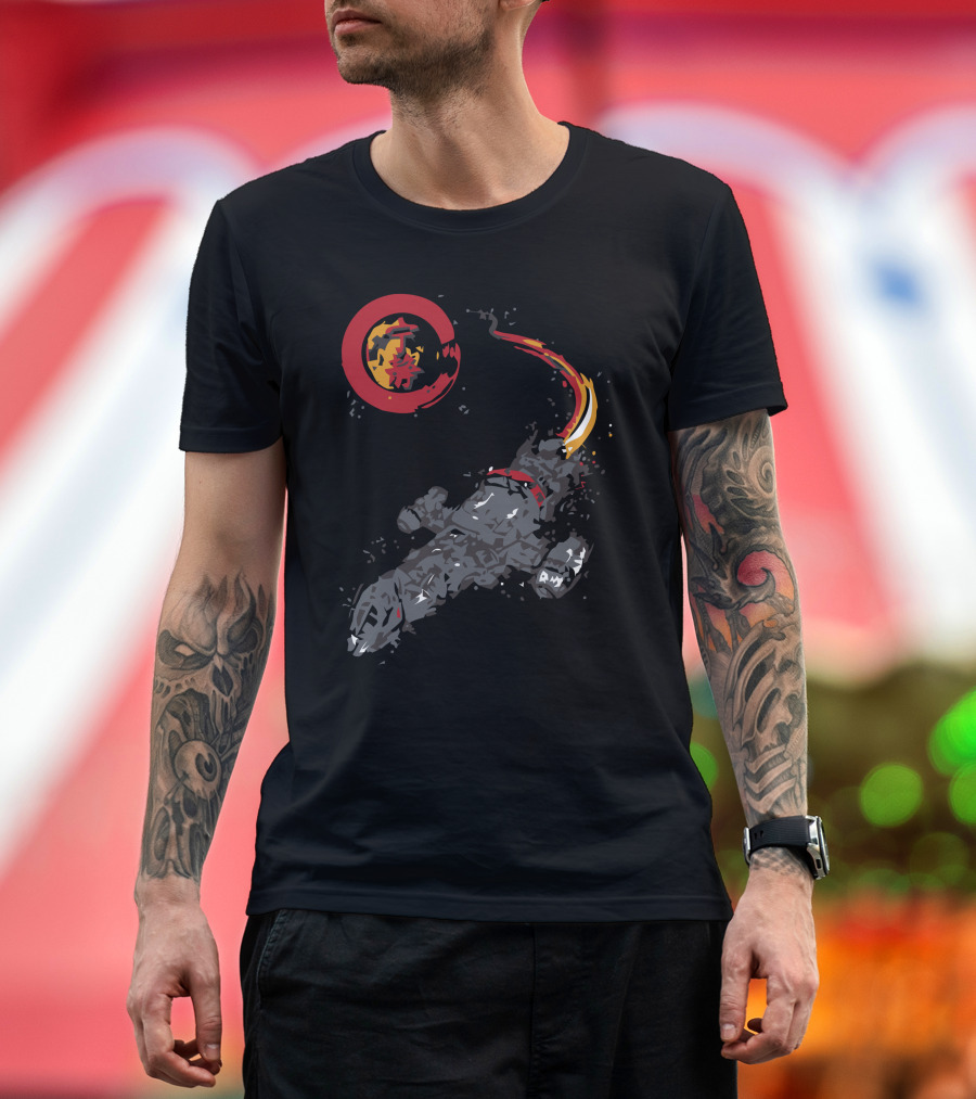 Firefly Spaceship Serenity A Leaf On The Wind T-Shirt