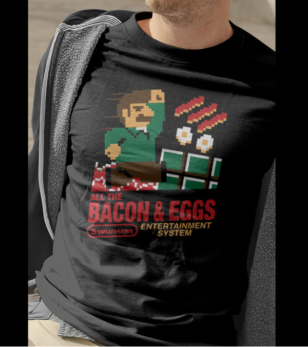 All The Bacon And Eggs Swanson Entertainment System T-Shirt