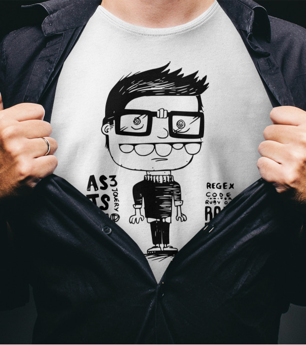 AS3 JQuery JS PHP CSS HTML Regex Code Ruby On Rails Flex WP Wordpress T-Shirt