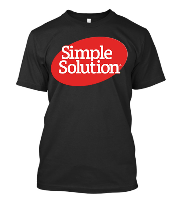 Simple Solution Red Oval T-Shirt