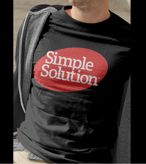 Simple Solution Red Oval T-Shirt